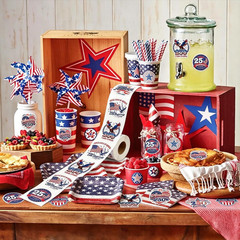 250Th Anniversary USA Stickers Self Adhesive 4Th of July Sticker Star