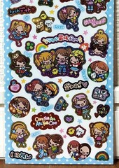 GAIA Happy Pop Girls Sticker Selection Kawaii Heisei Kids Friends MADE IN JAPAN