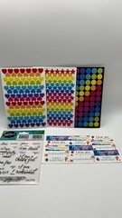 Assorted Sticker Collection Kids & Adults 3D Puffy Laser Inspirational Themes