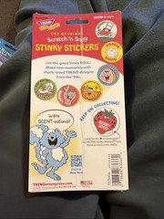 Trend Scratch N Sniff Retro Stinky Stickers Lot Of 2 PacksCaramel Apple And More
