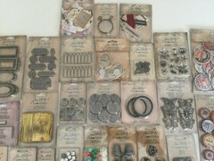 Tim Holtz Idea-ology Embellishments Metal Mixed Media PICK ONE OF 50 New