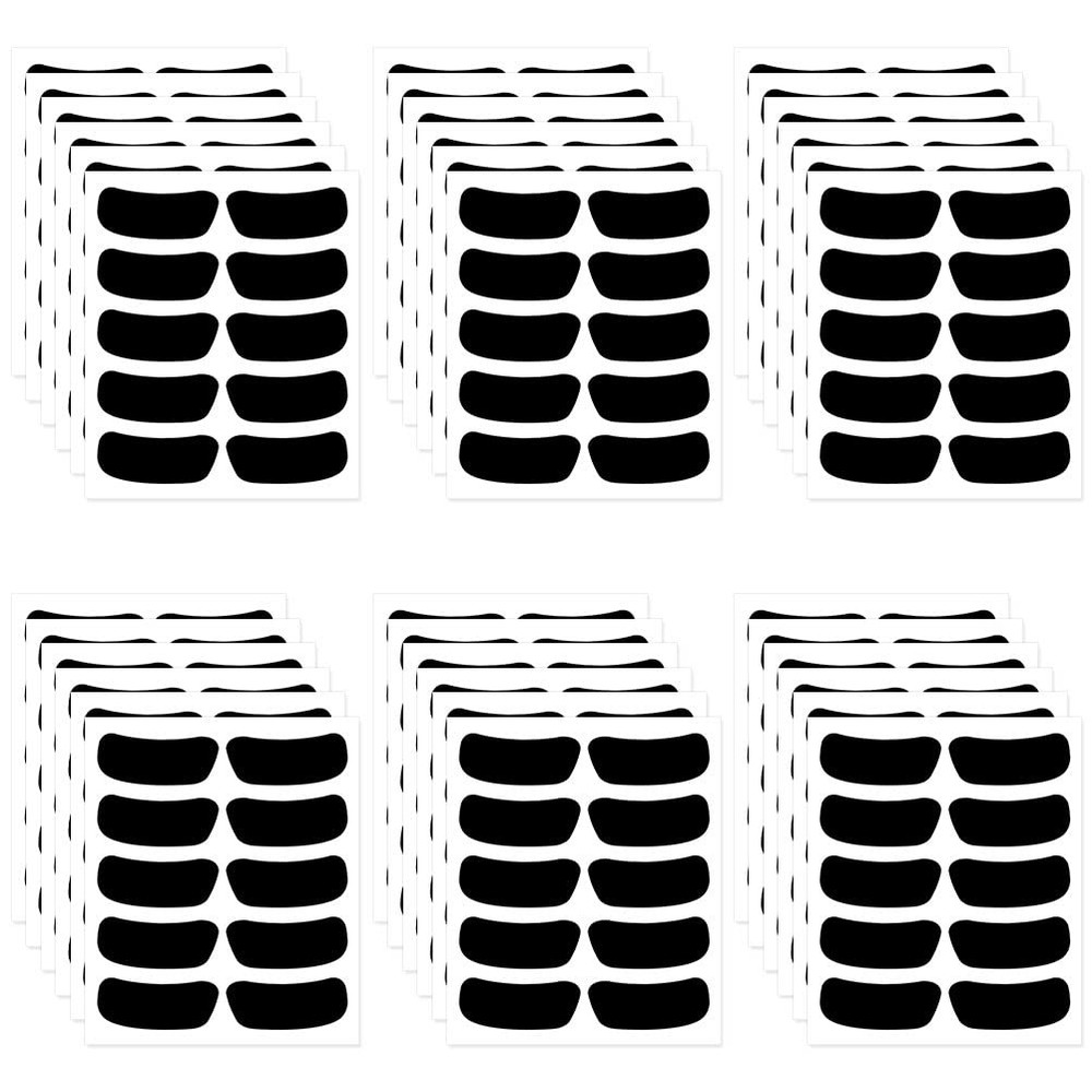 180 Pairs Sports Eye Black Stickers for Kids Eye Football Stickers