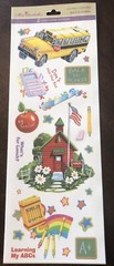 Miss Elizabeth’s 2 Sided Stickers 12×4 Back To School Scrapbook Crafts Cards