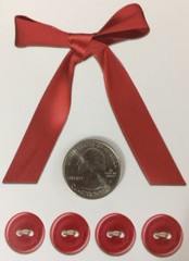 FRESH FABRIC RASPBERRY Die-Cut Frame(6pc)My Mind Eye•This & That •Button•Bow•••