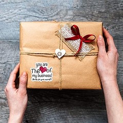 Thanks for Your Support Stickers,Cute You are You Are the Heart of My Business