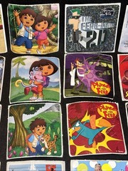 Vintage Smile Makers LOT of 33- ALL DIFFERENT – Y2K Early 2000s Square Stickers