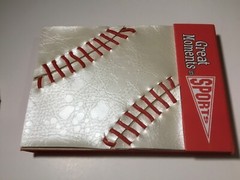 new BASEBALL scrapbook photo album school sports memories youth league NEW