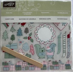 Stampin’ Up! – «CANDY CANE LANE» Rub-Ons/Baker’s Twine/Washi Tape **NEW**