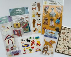 Huge Lot of Dog, Doggy, Puppy, Poodle & Dog Treat Stickers Grossman’s & More