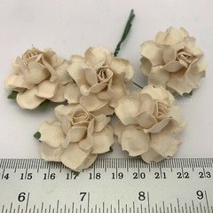 60 Mixed 1-1/2″ of 12 Colors Paper Flower DIY Wedding Scrapbook (TH/R21-Set-D1)