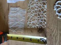 Fabric White Neutral Lace Trim Doily Slow Stitch Junk Journal 20pcs Hand cut
