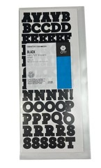 Creative Memories Uppercase & Lowercase ABC/123 Stickers – Black