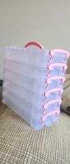3/6-Layer Paintbrush Storage Box Detachable Watercolor Pen Organizer School Use