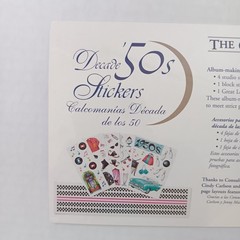 Creative Memories ’40s/’50s/’60s/’70s Decade Sticker Sets- 6 Sheets Each