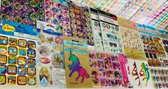 MEGA Sticker Lot GIRLY STUFF All Themes JoJo HALLMARK Kid Squad Girls Boys 5000+