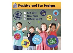 Purple Ladybug Scratch and Sniff Stickers, 1260 Count, 15 Scents