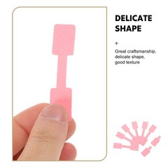300Pcs Round Self Adhesive Food Labels Stickers Pink for Jars and Bottles