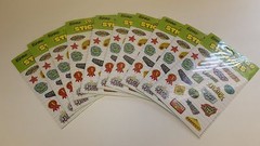 Teacher Motivational School Stickers Self-Adhesive, 1200 Total Stickers