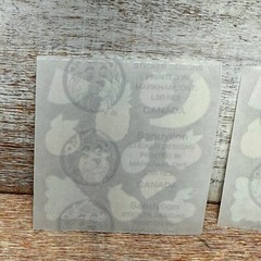 Lot of 3 VTG Sandylion Stickers Pods Assorted COLORFUL FRUITS 35 Counts New
