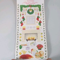 Vintage 2002 Mrs Grossmans Limited Edition Christmas Sticker Roll Lot 5 Sheets