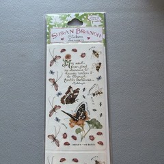 Susan Branch Butterflies Colorbok Stickers 2 Sheets Sealed Pack VTG Rare