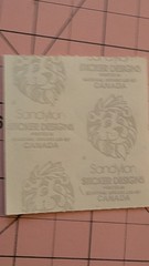 Vintage Sandylion Stickers Fuzzy Red Lips 1 Module READ