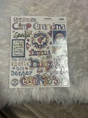 Creative Imaginations CAMP GRANDMA Scrapbook Stickers Crafts Scrapbooking New