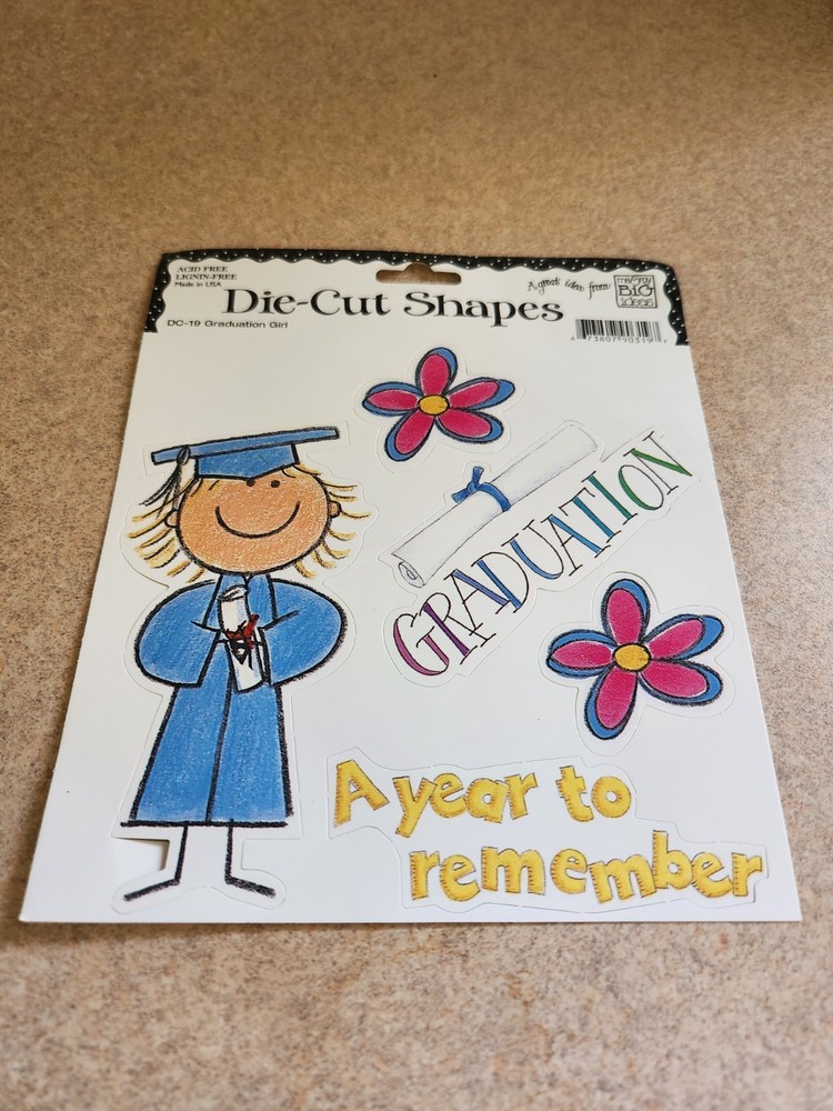 Me & My Big Ideas~Graduation Girl~Die Cut Shapes