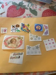 Vintage 10 Sandylion Stickers