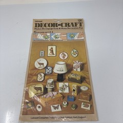 Vintage Letraset 1974 Rub‑On Transfers Decorative Borders NOS 5 Sheets Scrapbook