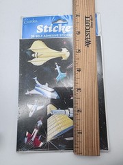 Eureka Stickers Space 4 Sheets 36 Pcs Paper Magic Group New