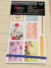 *New* Happy Planner Lot of 8 Sticker Books – Florals, Disney, Picnic – 4000 pc!