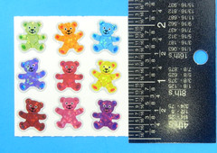 Prismatic Teddy Bears Sandylion Sticker Mod Sheet 2″x 2″