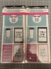 The Happy Planner Journaling Sticker Set Boss Babe Work Career – 26 Pcs x2 Packs