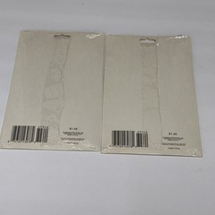 Lot/6 VTG Gibson Christmas Stickers (5) Sealed & (1) Pack Missing One Sticker