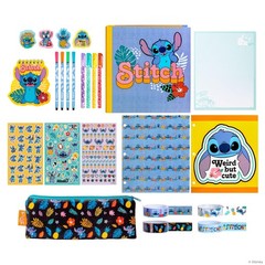 Disney’s Stitch 3-Ring Binder Stationery Set, Includes Journal, Stickers, Pen…