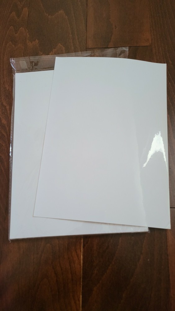 Transparent Glossy Sticker Sheets
