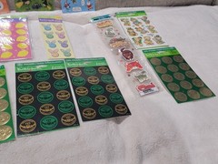 Lot Of 17 Packs American Greetings Stickers Halloween, Christmas, St. Patrick’s