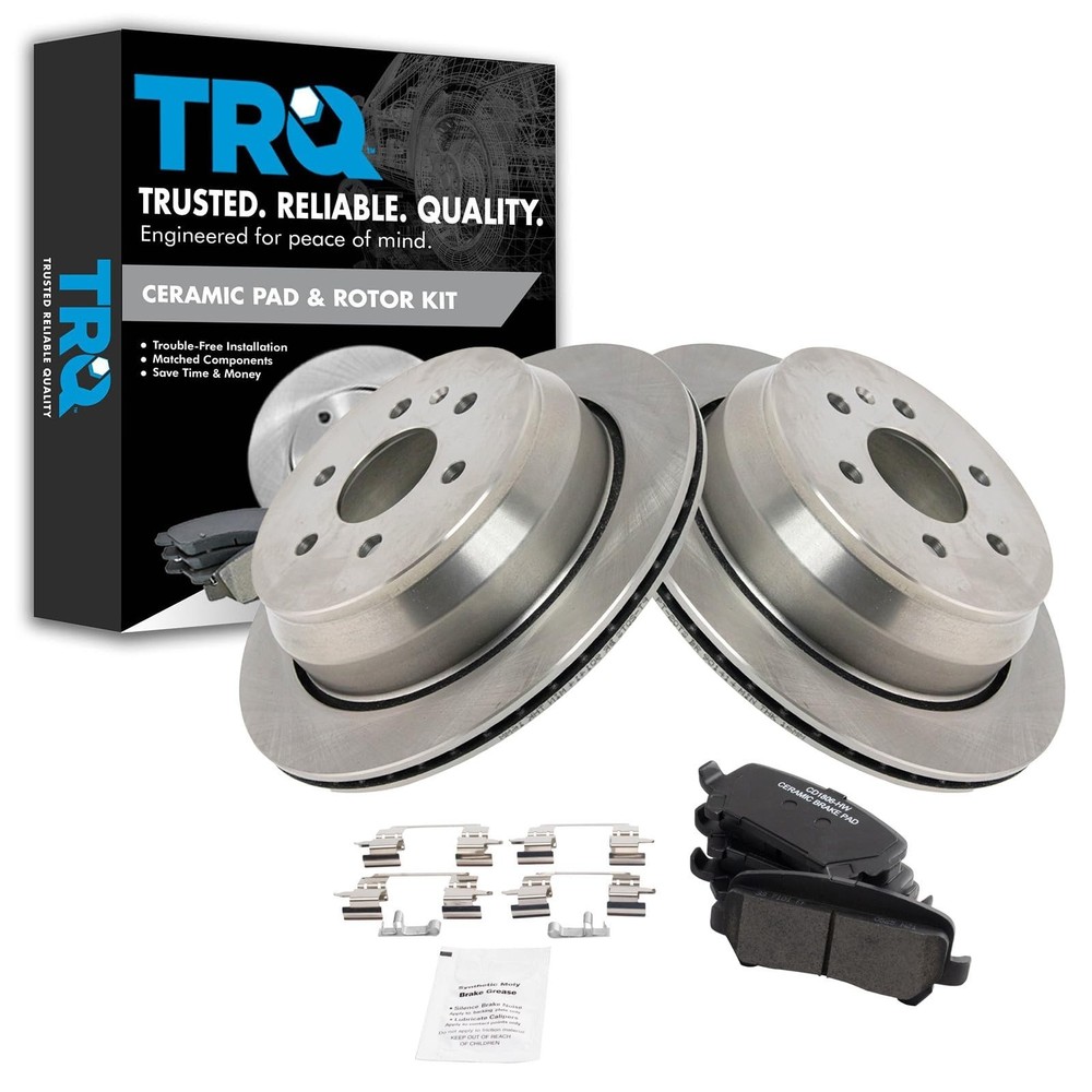 TRQ Brake Pad and Rotor Kit for 2015-2020 Chevrolet Colorado | for 2015-2020 …