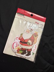 Christmas Ephemera Recollections Stickers My Minds Eye Die Cut Shapes Holly E135