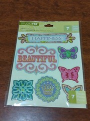 Studio 112 Chipboard FLOURISH Sticker Scrapbooking Embellishment Card Making