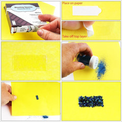 by 3L Mounting Squares, 500 Pcs (0.24X 0.5 Inch) Clear