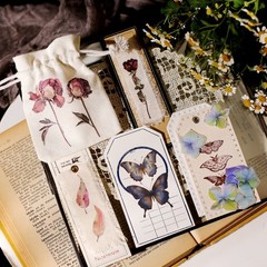 3 Sheets Butterfly Rub-on Transfer Stickers Use for Fabric Paper Wood Chips DIY