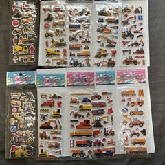 4 Sheets 3D Puffy Cartoon Stickers – Cute Kids Puffy Puffy Stickers Lot