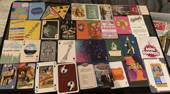 Mixed Lot 50 Random Playing Cards Ephemera Journal Paper Craft Modern-Vintage