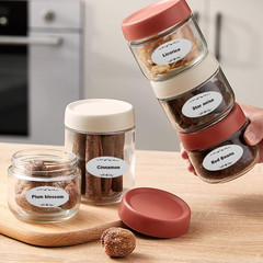 300 Pcs Jar Canning Gift Labels Stickers, Self-Adhesive Removable Gift Food Kitc