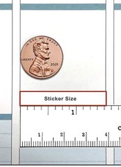 Payday Script Planner Stickers / 30 Gold Foiled Text Headers (1.5”) /  Pay…