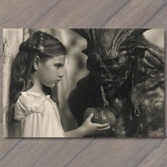 STICKER Girl Monster Human Heart Weird Creepy In Love Nightmare Scary Unusual
