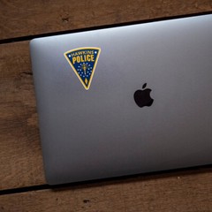 Hawkins Police Sticker