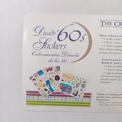 Creative Memories ’40s/’50s/’60s/’70s Decade Sticker Sets- 6 Sheets Each